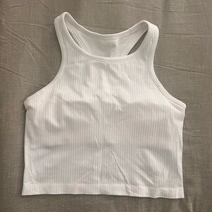 Lululemon Ebb to Street Cropped Racerback Tank Top